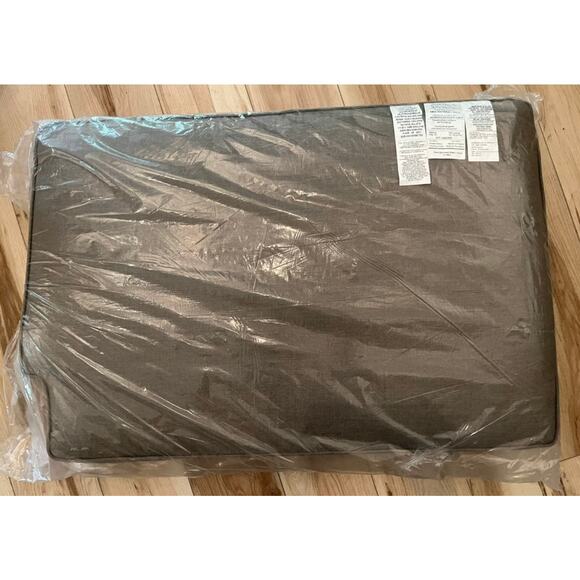 Pottery Barn Outdoor CUSHION Chesapeake Double Piped Zipper 5033u Gray / Sand - Picture 5 of 5